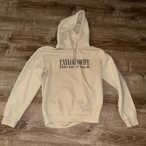 Taylor Swift The Eras Tour Cream Hoodie S